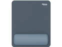 Tapis souris fellowes breyta repose-poignets coloris bleu marine