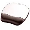Tapis souris fellowes ergo mousse aluminium repose-poignet noir