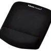 Tapis souris fellowes plushtouch ergo mousse repose-poignet technologie foamfusion protection antibactérienne microban