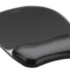 Tapis souris fellowes repose-poignet gamme gel noir grand confort facilement nettoyable