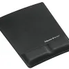 Tapis souris fellowes repose-poignet ergonomique gel mousse protection antibactérienne coloris noir
