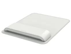 Tapis souris leitz ergo avec repose-poignet 2 positions coloris gris clair