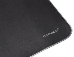 Tapis souris q-connect gaming lumiere led connection usb 350x250x3mm coloris noir