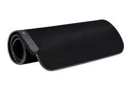 Tapis souris q-connect gaming xxl lumiere led connection usb 800x300x4mm coloris noir