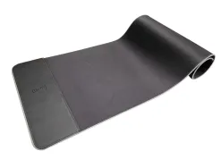 Tapis souris q-connect gaming chargeur sans fil et lumiere rvb 800x300x4mm coloris noir