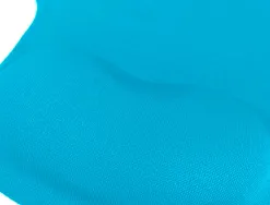 Tapis souris q-connect repose-poignet mousse augmente confort facilement nettoyable coloris turquoise