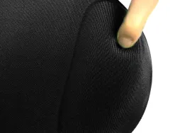 Tapis souris q-connect repose-poignet augmente confort facilement nettoyable