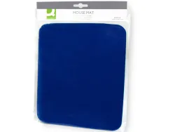 Tapis souris q-connect standard antidérapant coloris bleu