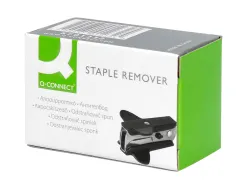 Ôte-agrafe q-connect plastique métal agrafes standard coloris noir