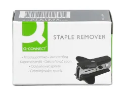 Ôte-agrafe q-connect plastique métal agrafes standard coloris noir