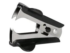 Ôte-agrafe q-connect plastique métal agrafes standard coloris noir