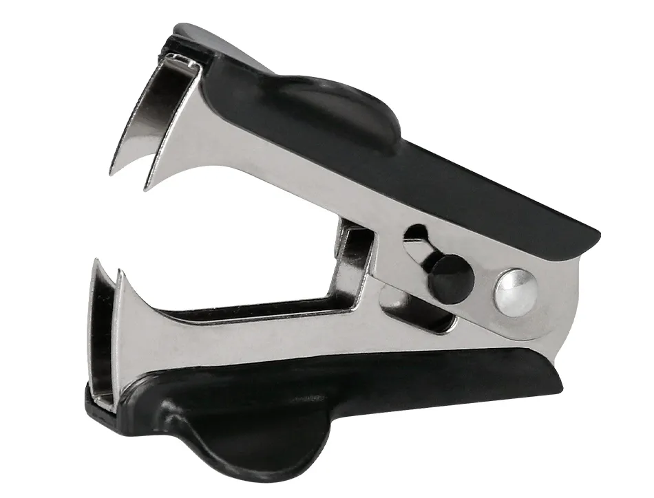 Ôte-agrafe q-connect plastique métal agrafes standard coloris noir