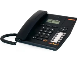 Telephone alcatel temporis 580 filaire grand ecran 2 lignes mains-libres 10 mem directes 50 indirectes prise