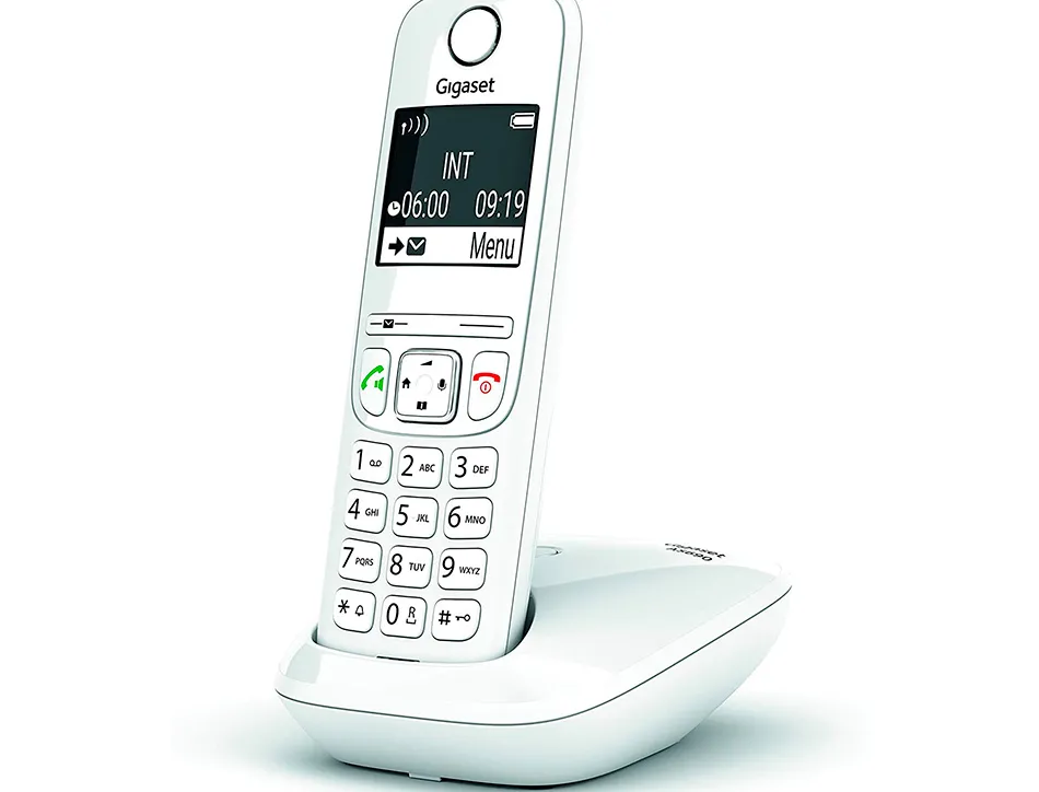 Telephone gigaset sans fil duo as690a blanc