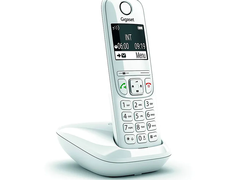 Telephone gigaset sans fil duo as690a blanc