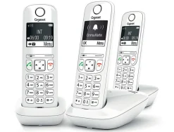Telephone gigaset sans fil trio as690a blanc