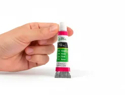 Tempera liderpapel en tube aluminium de 12 ml etui de 5 tubes couleurs primaires