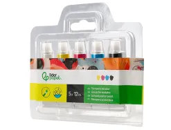 Tempera liderpapel en tube aluminium de 12 ml etui de 5 tubes couleurs primaires
