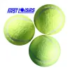 Tennis first loisirs balles de tennis non pressurisees lot de 3 coloris jaune