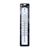 Thermomètre jpc polystyrène usage intérieur extérieur tube alcool protégé 40x8cm coloris blanc