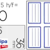 Étiquette adhésive apli agipa écolier 36x56mm pochette 20 unités