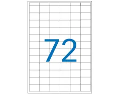 Étiquette adhésive apli agipa multi-usage 16x22mm laser jet d'encre formats paramétrés étui a5 1152 unités