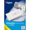 Étiquette adhésive apli agipa multi-usage 99.1x67.7mm toute imprimante boîte 800 unités