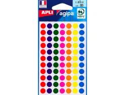 Étiquette adhésive apli agipa multi-usage 199.6x289.1mm toute imprimante coins arrondis boîte 100 unités