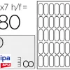 Étiquette adhésive apli agipa bureau 8x20mm pochette 280 unités