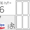 Étiquette adhésive apli agipa multi-usage 97x46mm laser jet d'encre formats paramétrés étui a5 96 unités