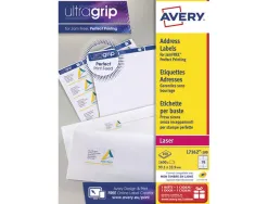 Étiquette adhésive avery laser écologique enveloppes classiques 99.1x33.9mm boîte 1600 unités