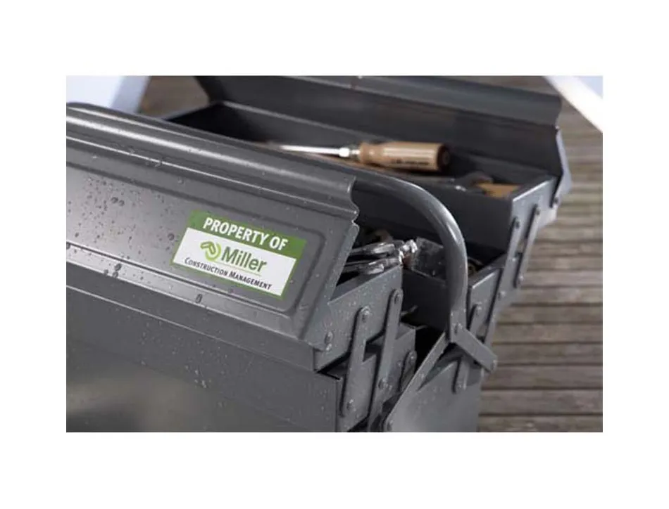 Étiquette adhésive avery ultra-résistante impression laser 45.7x21.2mm pochette 960 unités