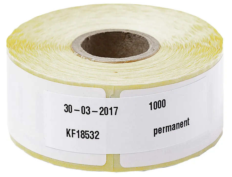 Étiquette adhésive q-connect 57x32mm compatible dymo 11354 détachable boîte 1000 unités