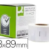 Étiquette adhésive q-connect 58x89mm compatible dymo 99010 boîte 260 unités