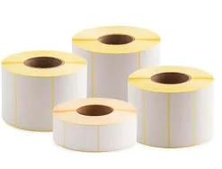 Étiquette adhésive q-connect 12x50mm compatible dymo 99017 boîte 220 unités