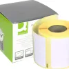 Étiquette adhésive q-connect 38x190mm compatible dymo 99018 boîte 110 unités
