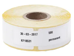Étiquette adhésive q-connect 54x25mm compatible dymo 11352 permanente boîte 500 unités