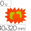 Étiquette affichage apli agipa éclaté effaçable carton fluo 780g 240x320mm 10 unités