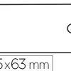 Étiquette américaine apli agipa 63x115mm pré-imprimée ficelle individuelle 250mm carnet 10 unités