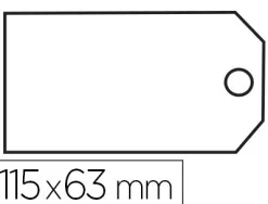 Étiquette américaine apli agipa 63x115mm pré-imprimée ficelle individuelle 250mm carnet 10 unités