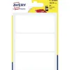 Étiquettes avery blanches permanentes 34 x 75 mm sachet 21