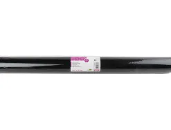 Tissu non tissé liderpapel costumes accessoires chemin de table rouleau 0.42x5m coloris noir