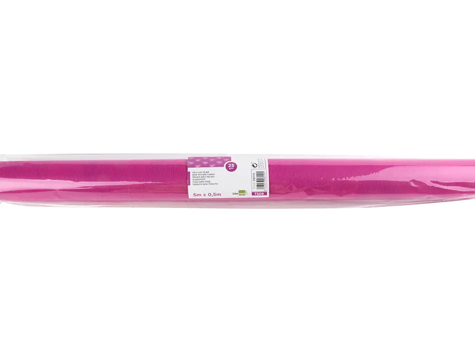 Tissu non tissé liderpapel costumes accessoires chemin de table rouleau 0.42x5m coloris rose