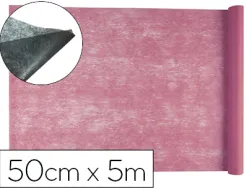 Tissu non tissé liderpapel costumes accessoires chemin de table rouleau 0.42x5m coloris rose