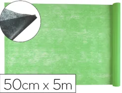 Tissu non tissé liderpapel costumes accessoires chemin de table rouleau 0.42x5m coloris vert