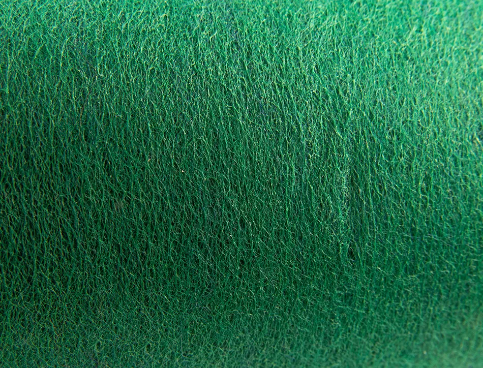 Tissu non tissé liderpapel costumes accessoires chemin de table rouleau 0.42x5m coloris vert