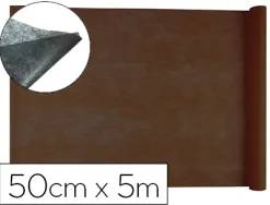 Tissu non tissé liderpapel costumes accessoires chemin de table rouleau 5x0.5m coloris marron