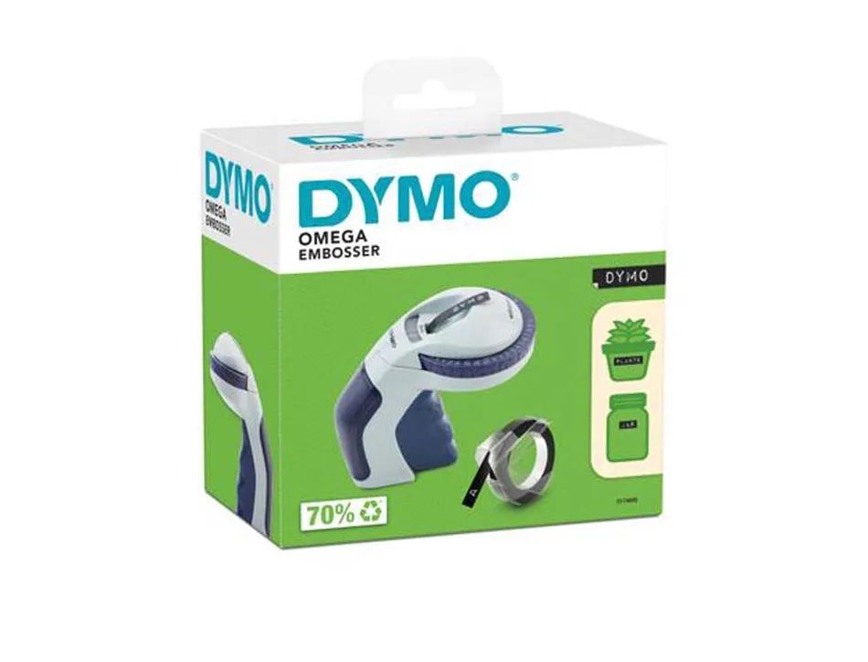 Titreuse dymo omega manuel bleu gris