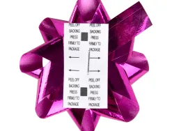 Étoile adhésive liderpapel fantaisie format moyen largeur étoile 5.5cm coloris métallisé