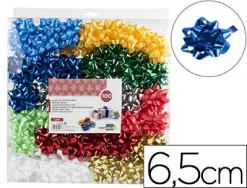 Étoile adhésive liderpapel fantaisie format maxi largeur étoile 6.5cm coloris métallisé
